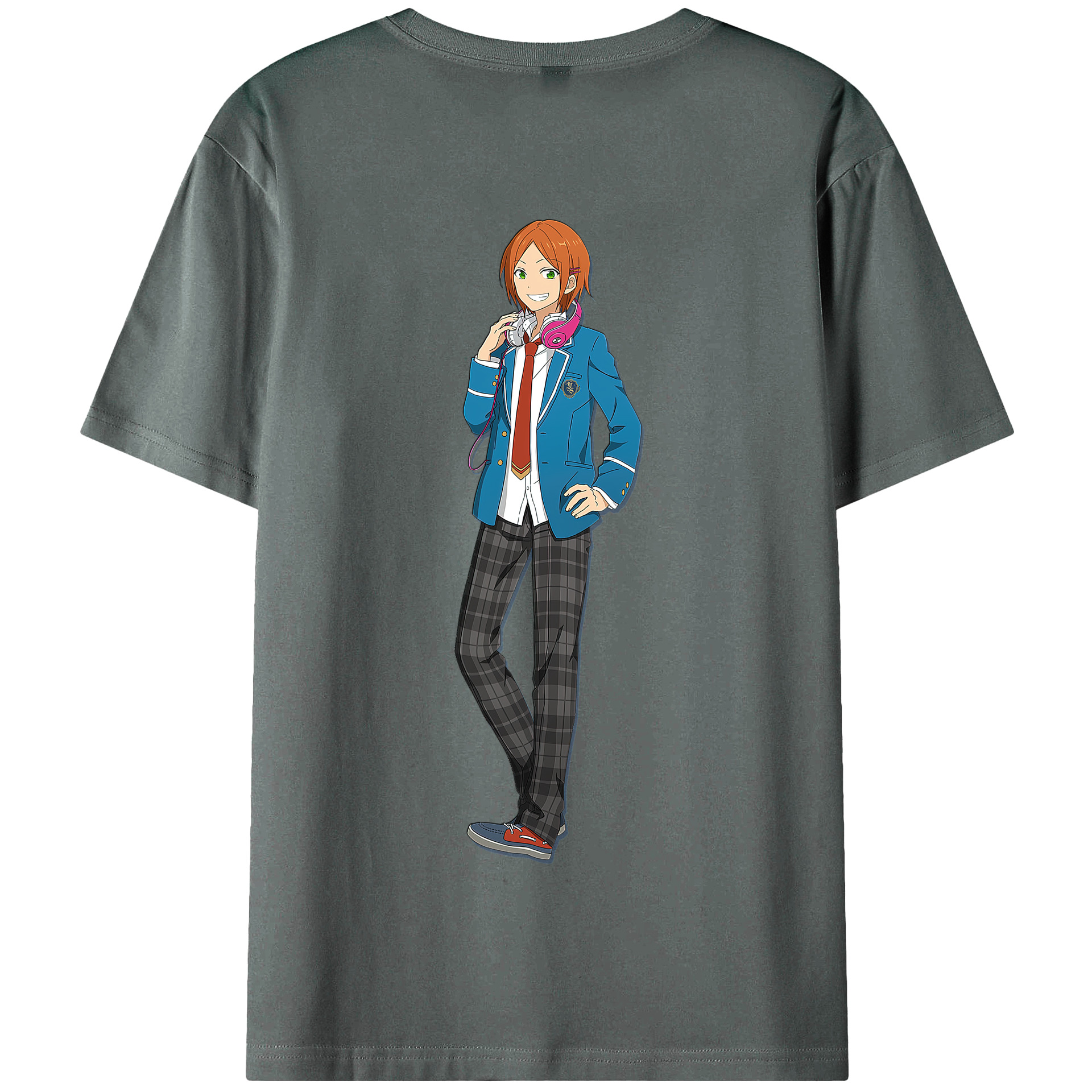 （画像用） あんさんぶるスターズ! Ensemble Stars 綿100％半袖Tシャツ（背面プリント）
